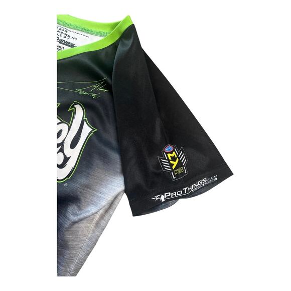 Gas Monkey TEE SHIRT Alex Laughlin Top Womens XS Energy Havoline Pro Things Crew - Picture 5 of 7